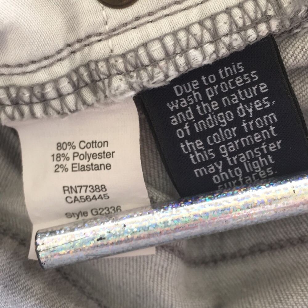 J. Crew women’s skinny jeans gray sz 26 distressed - Picture 7 of 8